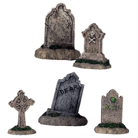 Lemax® Spooky Town® Tombstone Set, 5ct.